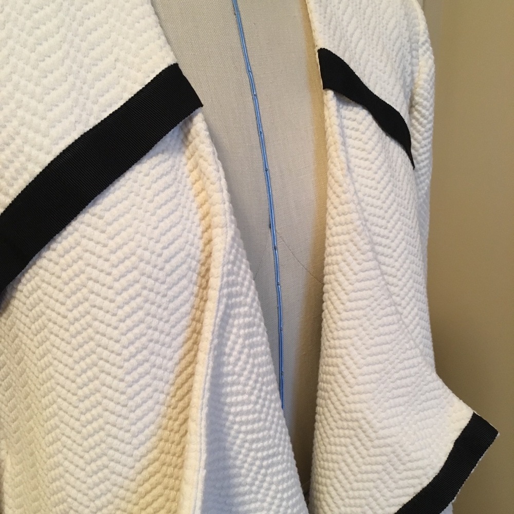Textured open front jacket - Picture 2 of 5